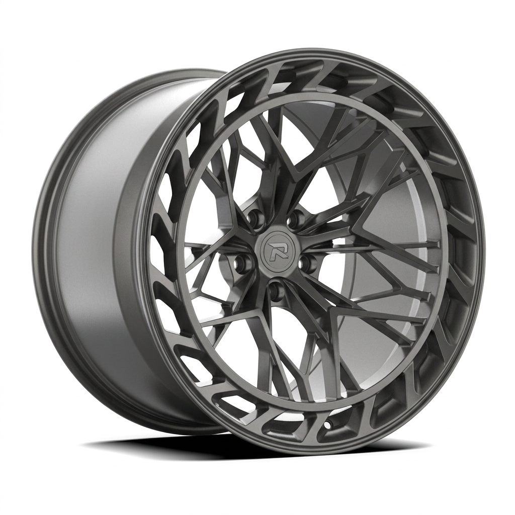 RZR CLXIX forged wheel — Satin Gunmetal