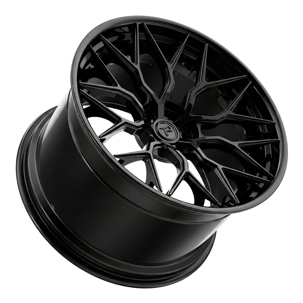 RZR I forged wheel — Gloss Black