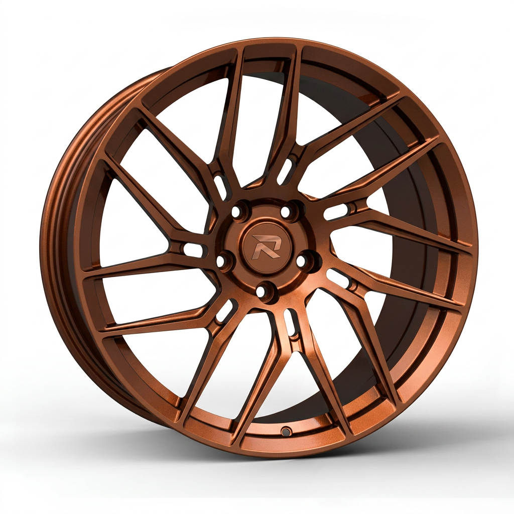 RZR CLXIII forged wheel — Metallic Copper Bronze
