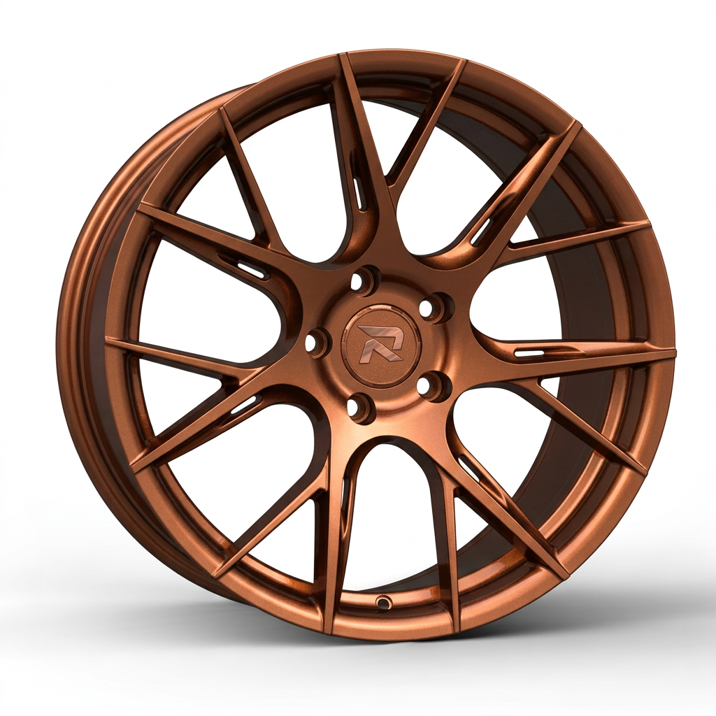 RZR CLXXVII forged wheel — Metallic Copper Bronze