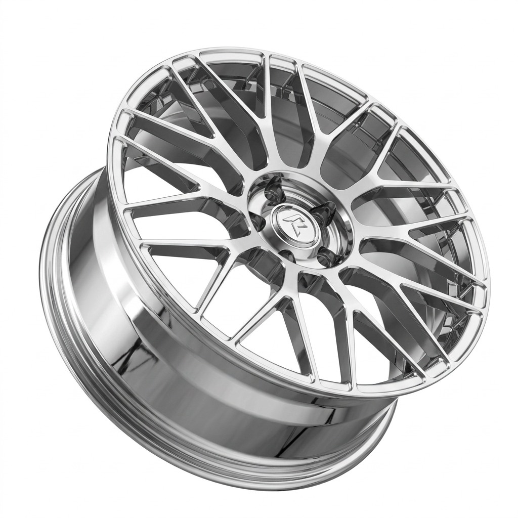 RZR LXXXIX forged wheel — Full Polished Chrome