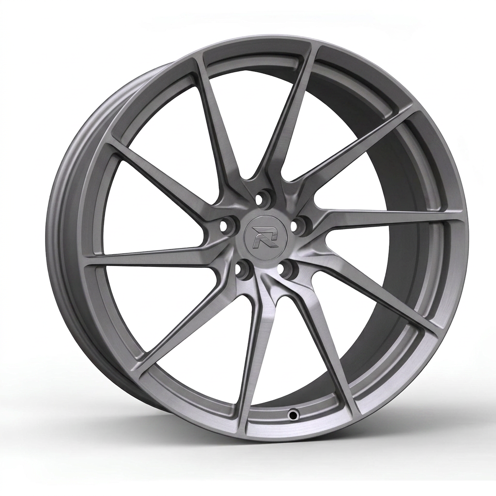 RZR CCIV forged wheel — Satin Titanium Grey