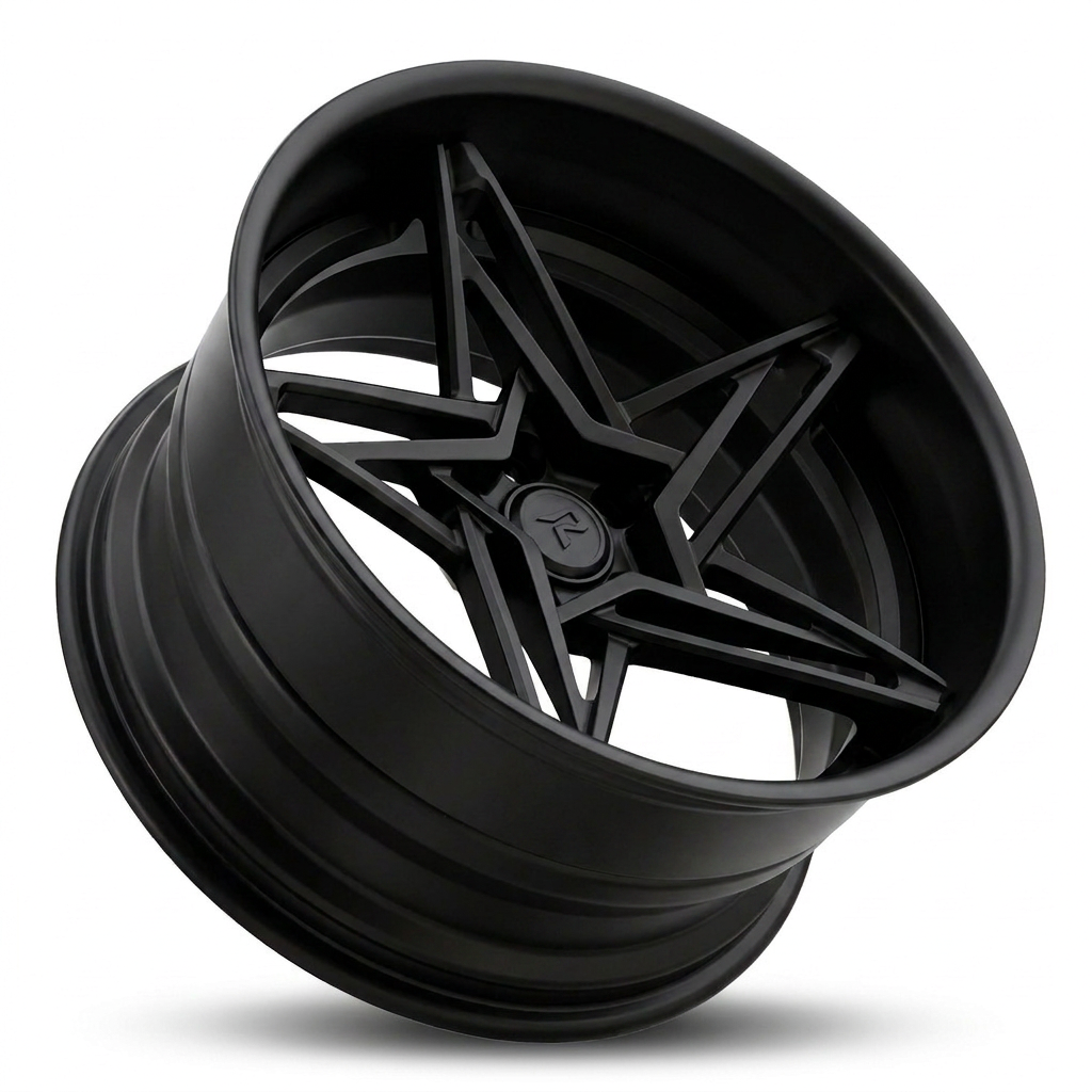 RZR IX forged wheel — Full Matt Black