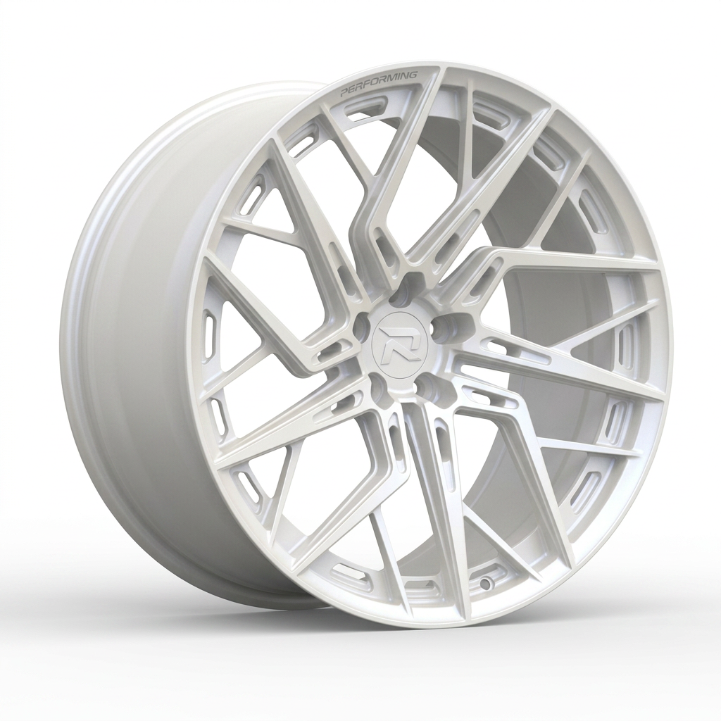RZR CLIV forged wheel — Satin White Pearl