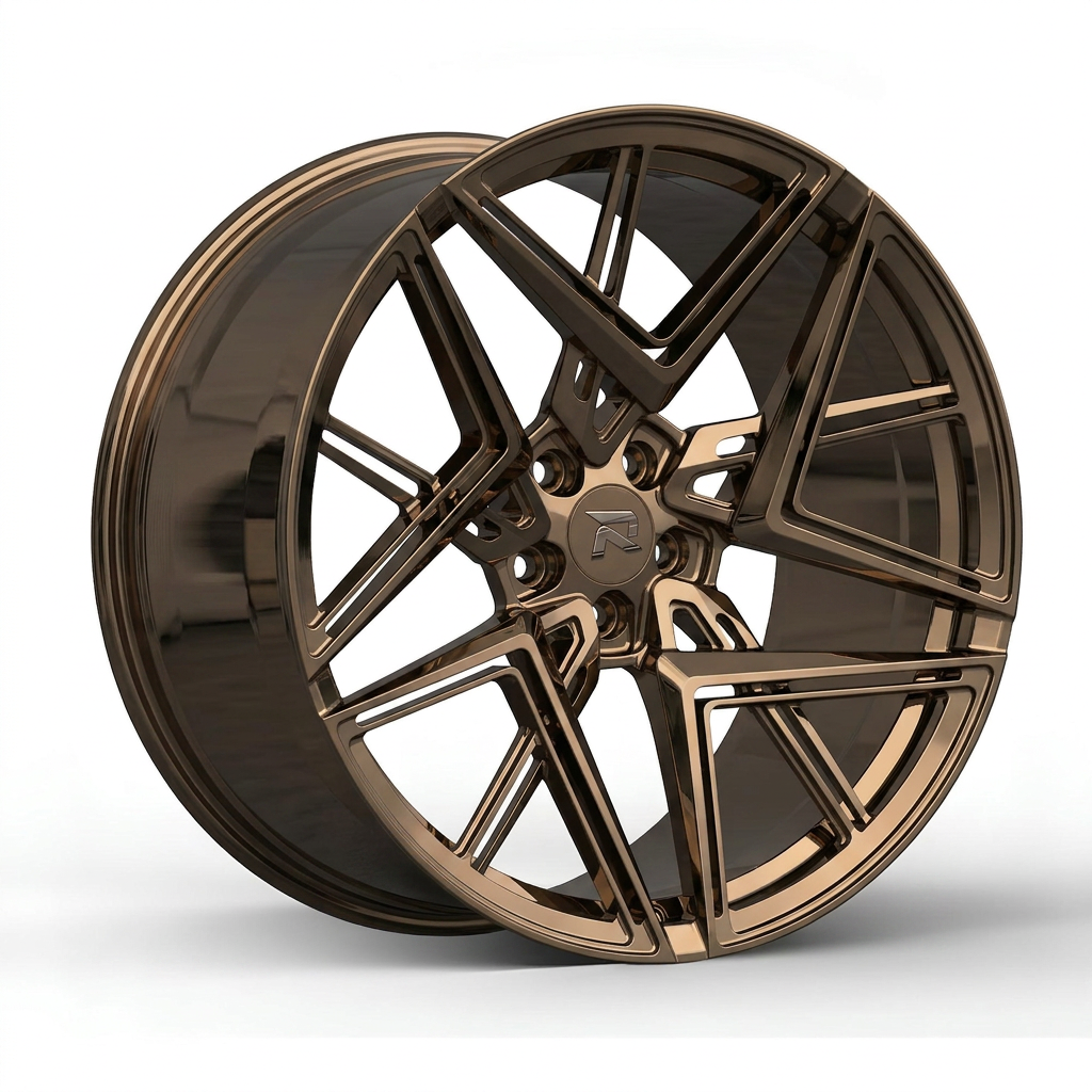 RZR CXXXII forged wheel — Tinted Bronze Chrome