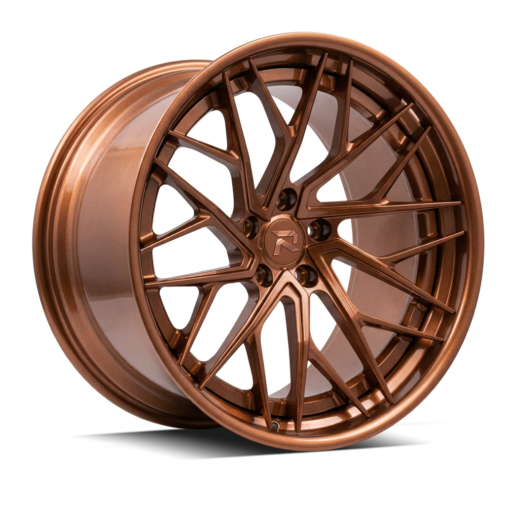 RZR XCIII forged wheel — Metallic Copper Bronze