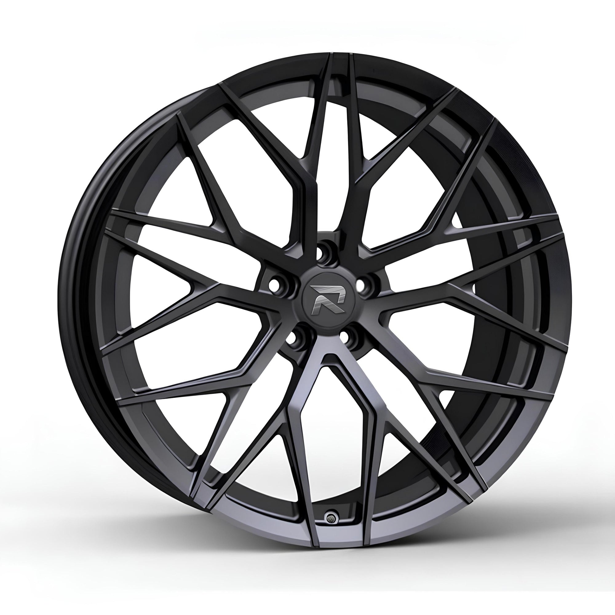 RZR CXXIX forged wheel for Lamborghini Huracán — A five-arm twin-blade design.