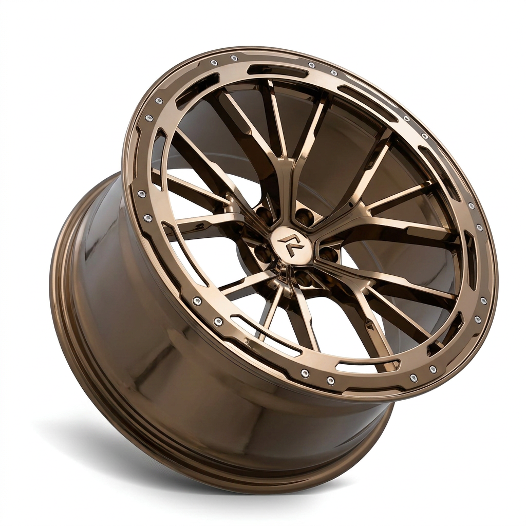 RZR LXXXIV forged wheel — Tinted Bronze Chrome