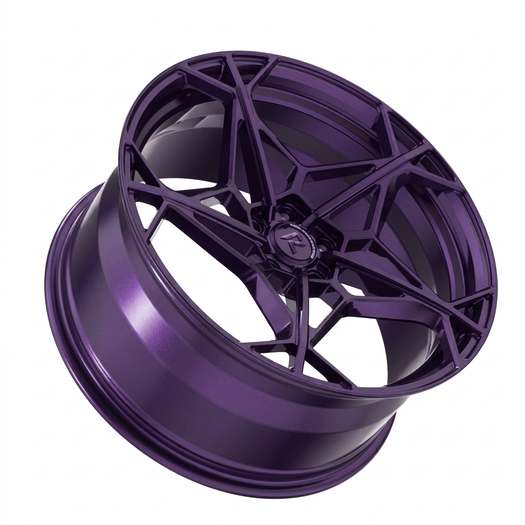RZR XC forged wheel — Satin Purple Metallic