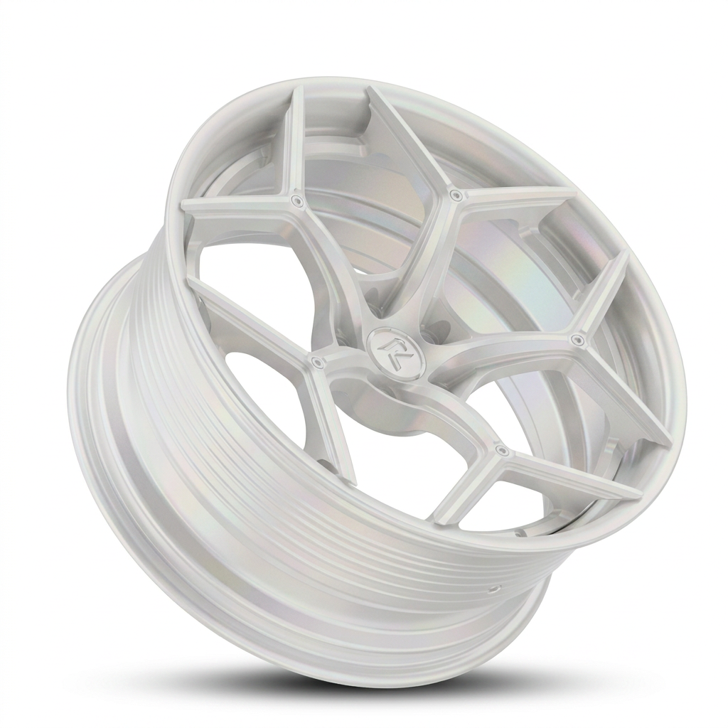 RZR LXI forged wheel — Satin White Pearl