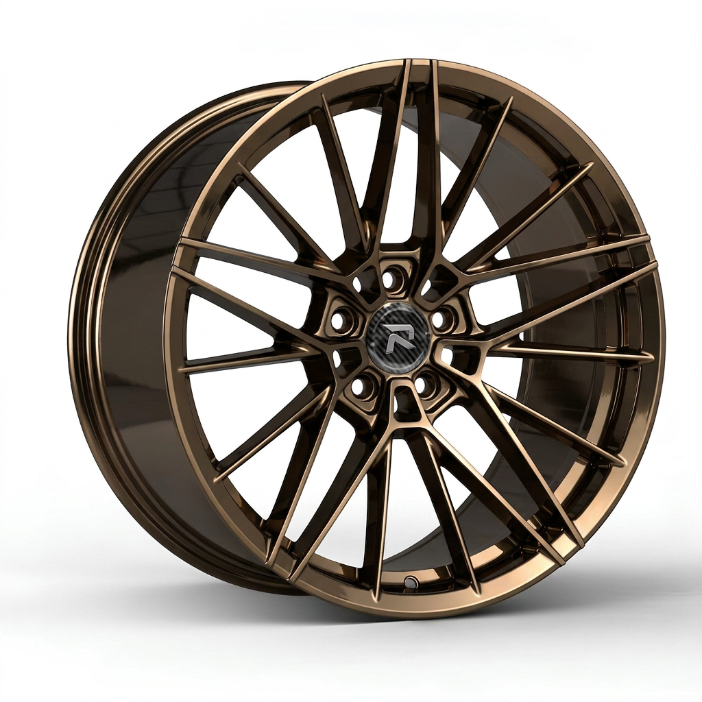 RZR CLVIII forged wheel — Tinted Bronze Chrome