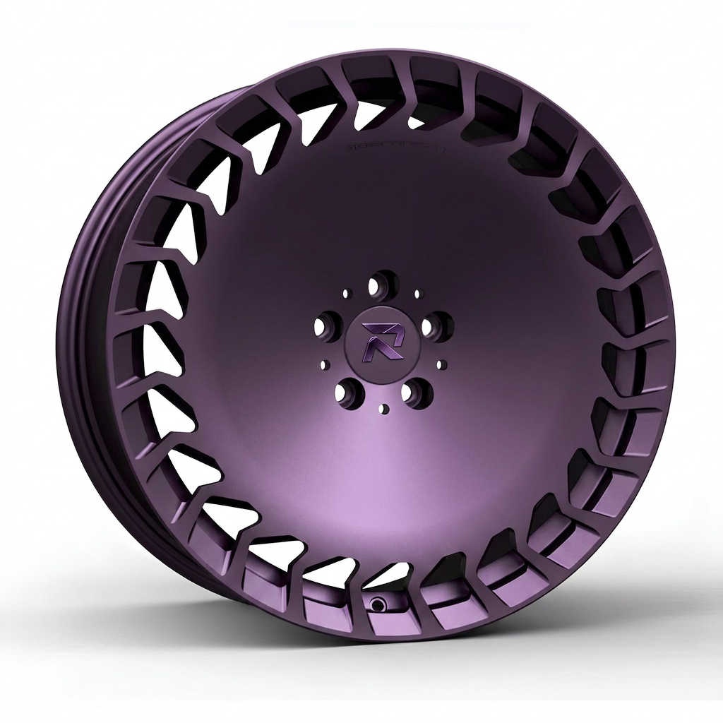 RZR CCIII forged wheel — Satin Purple Metallic