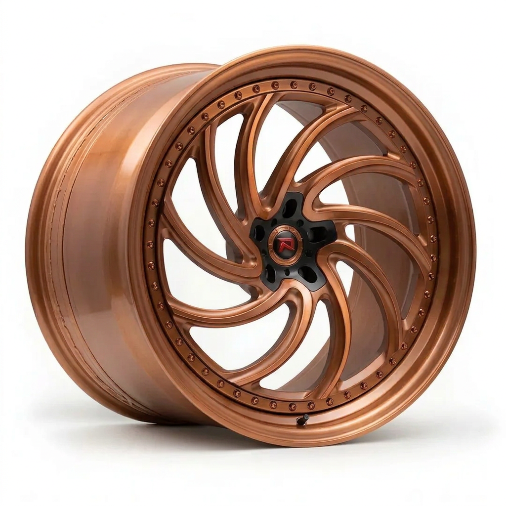 RZR XXIII forged wheel — Metallic Copper Bronze