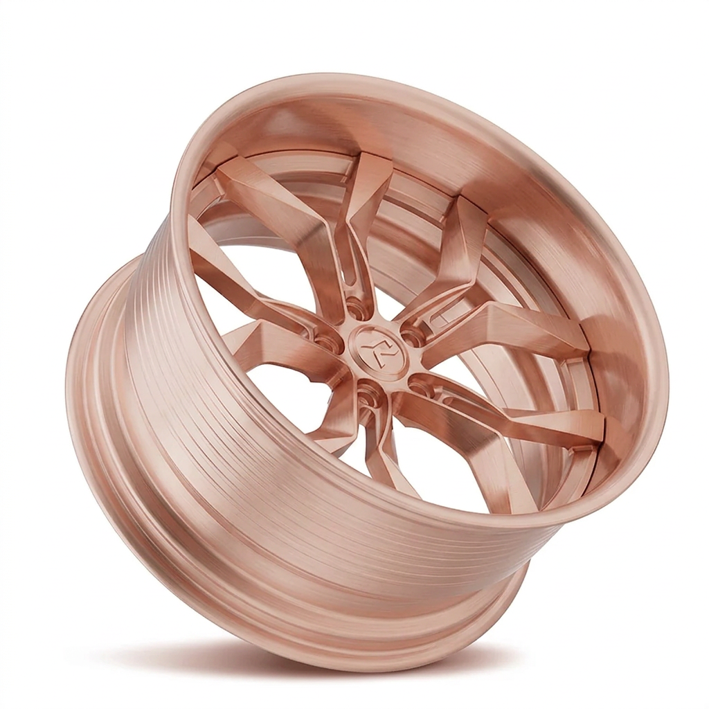 RZR LIX forged wheel — Brushed Rose Gold
