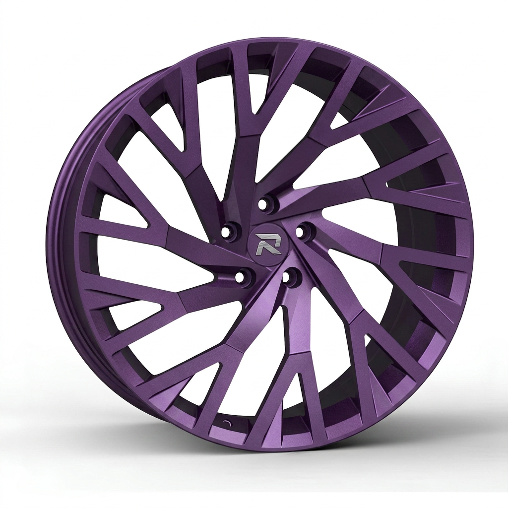 RZR CCV forged wheel — Satin Purple Metallic