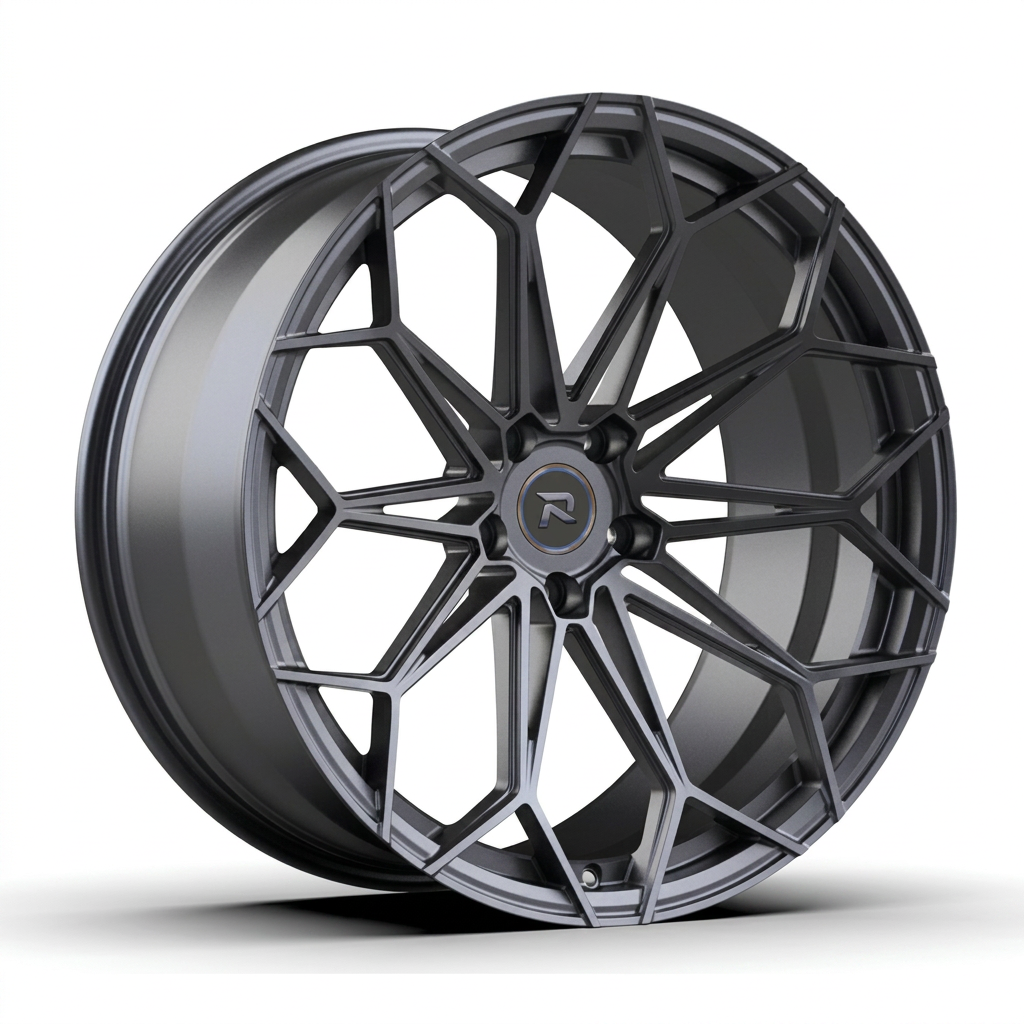 RZR CXXV forged wheel — Satin Gunmetal