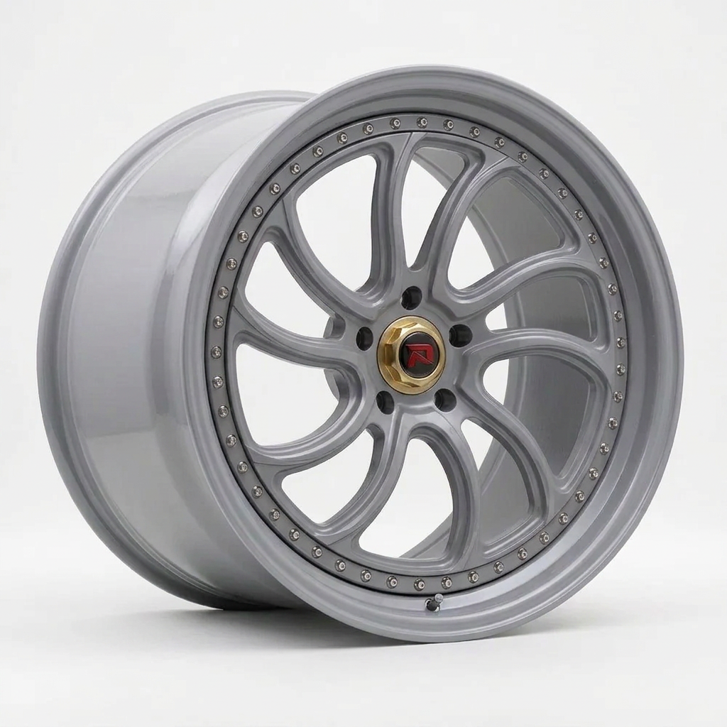 RZR XXXV forged wheel — Gloss Nardo Grey