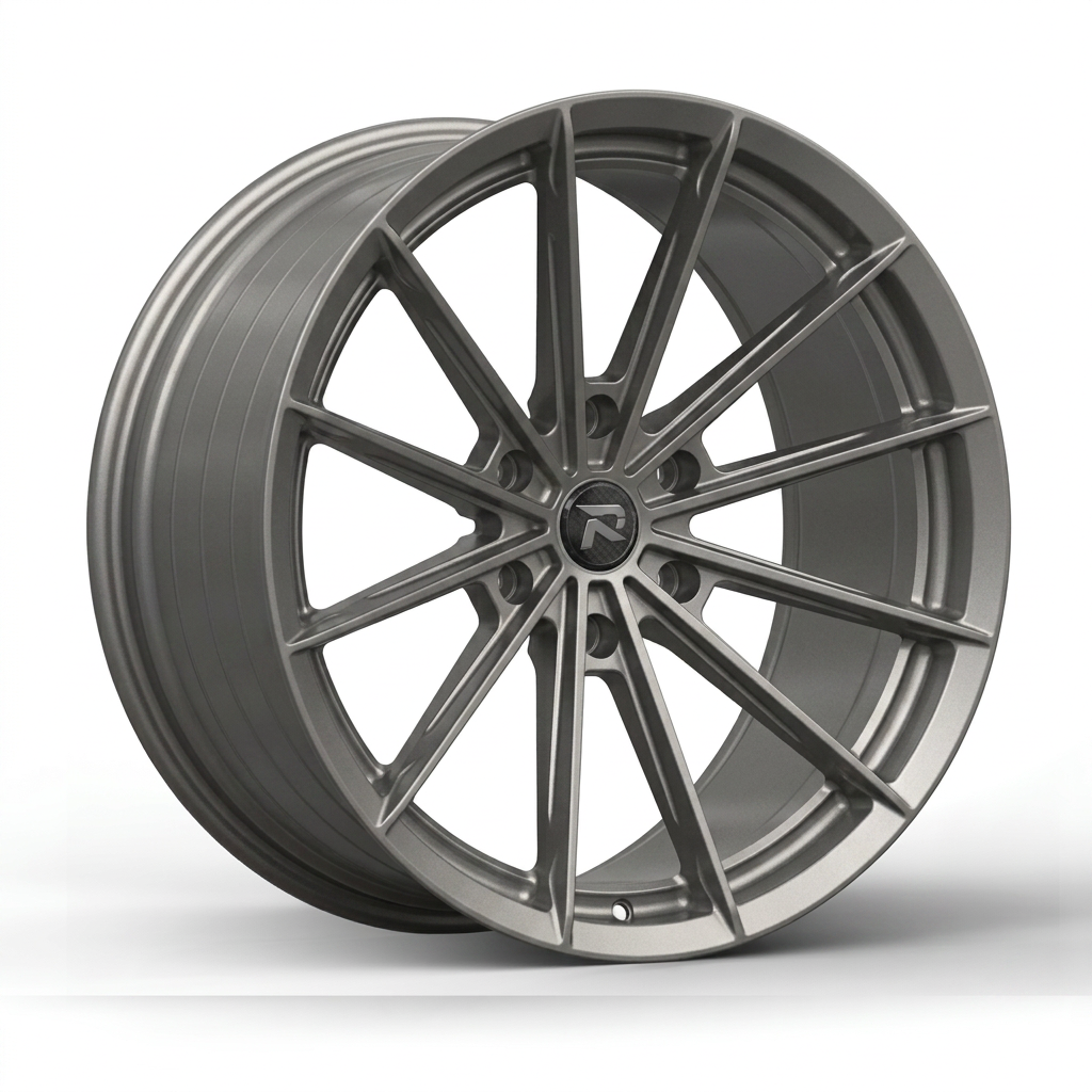 RZR CXX forged wheel — Satin Titanium Grey