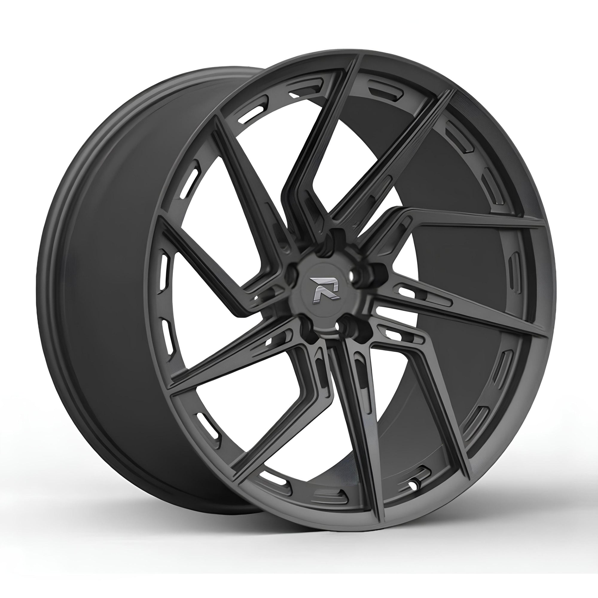 RZR CC forged wheel for BMW M3 (G80) — A complex multi-branch web design.