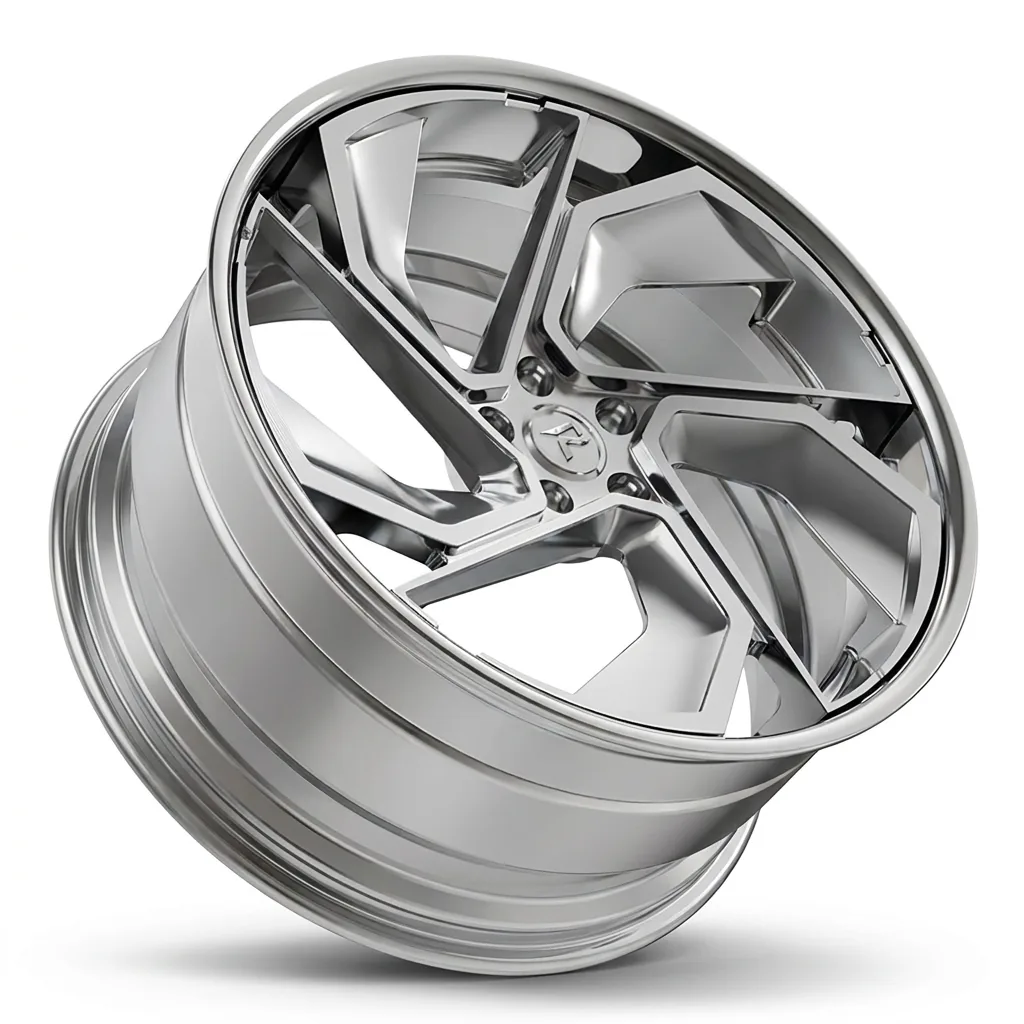 RZR X forged wheel — Full Polished Chrome