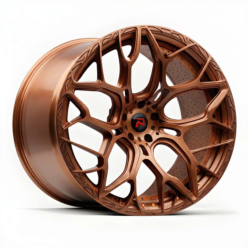 RZR XVII forged wheel — Metallic Copper Bronze