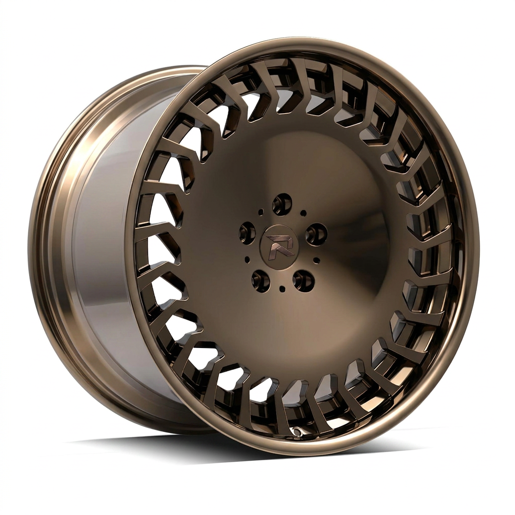 RZR CX forged wheel — Tinted Bronze Chrome