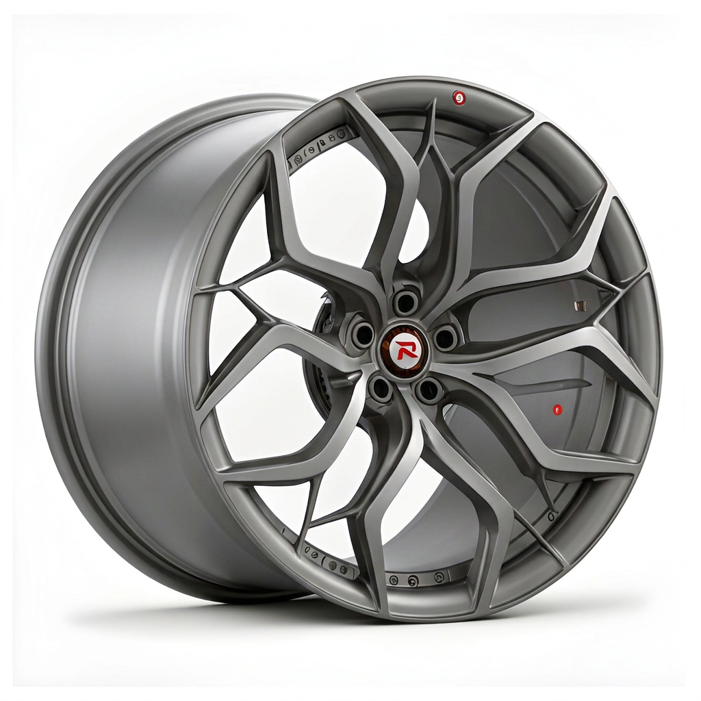 RZR XVIII forged wheel — Satin Gunmetal