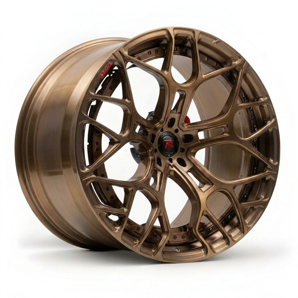 RZR XII forged wheel — Brushed Antique Bronze