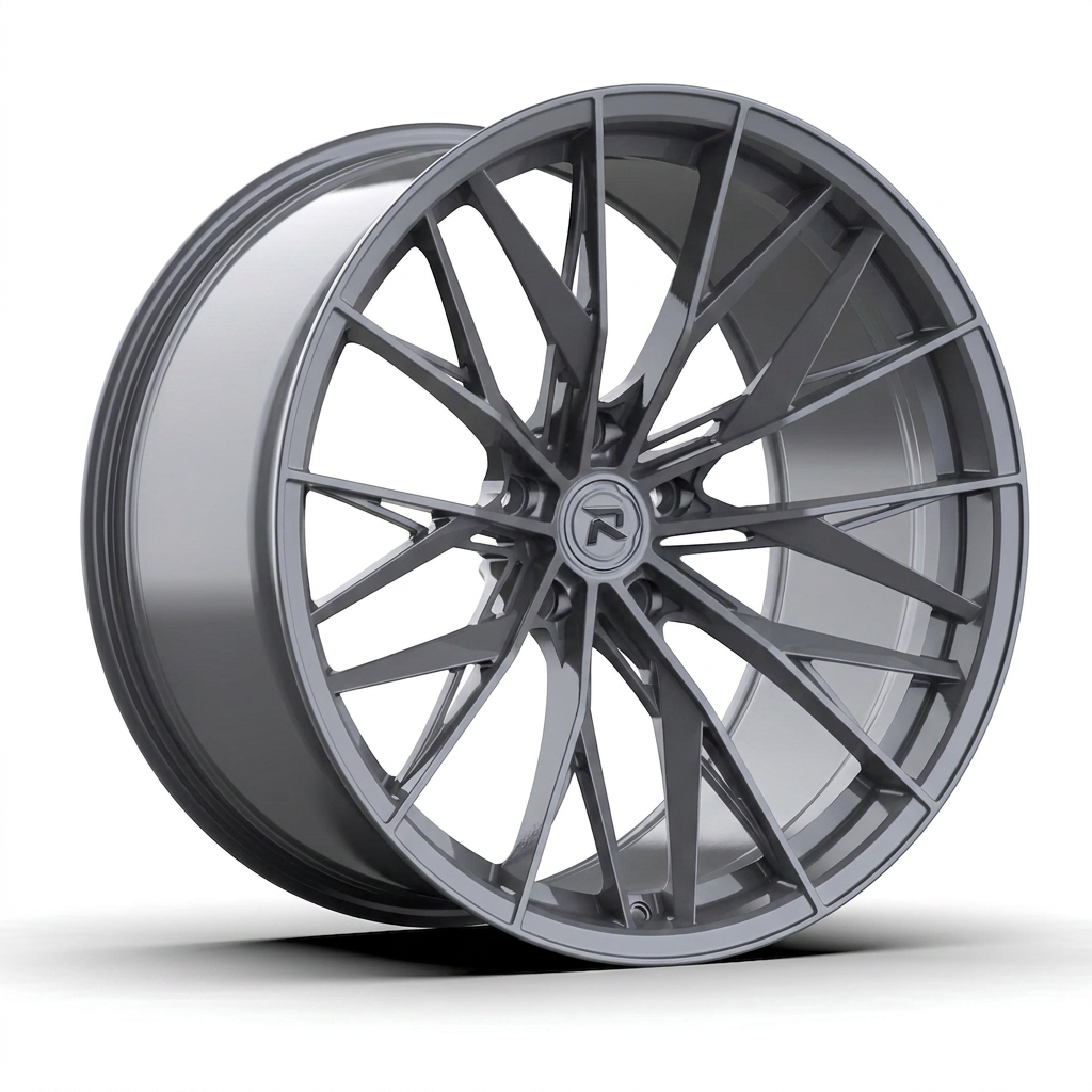 RZR CXXXVI forged wheel — Gloss Nardo Grey