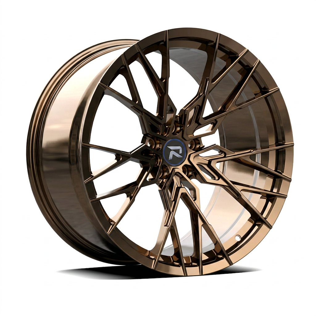 RZR CXLII forged wheel — Tinted Bronze Chrome