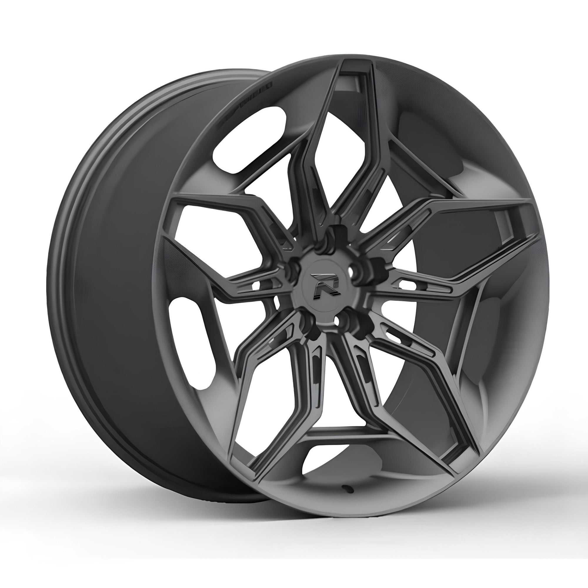 RZR CXXXIII forged wheel for Ferrari 296 GTB — An organic loop-spoke design.