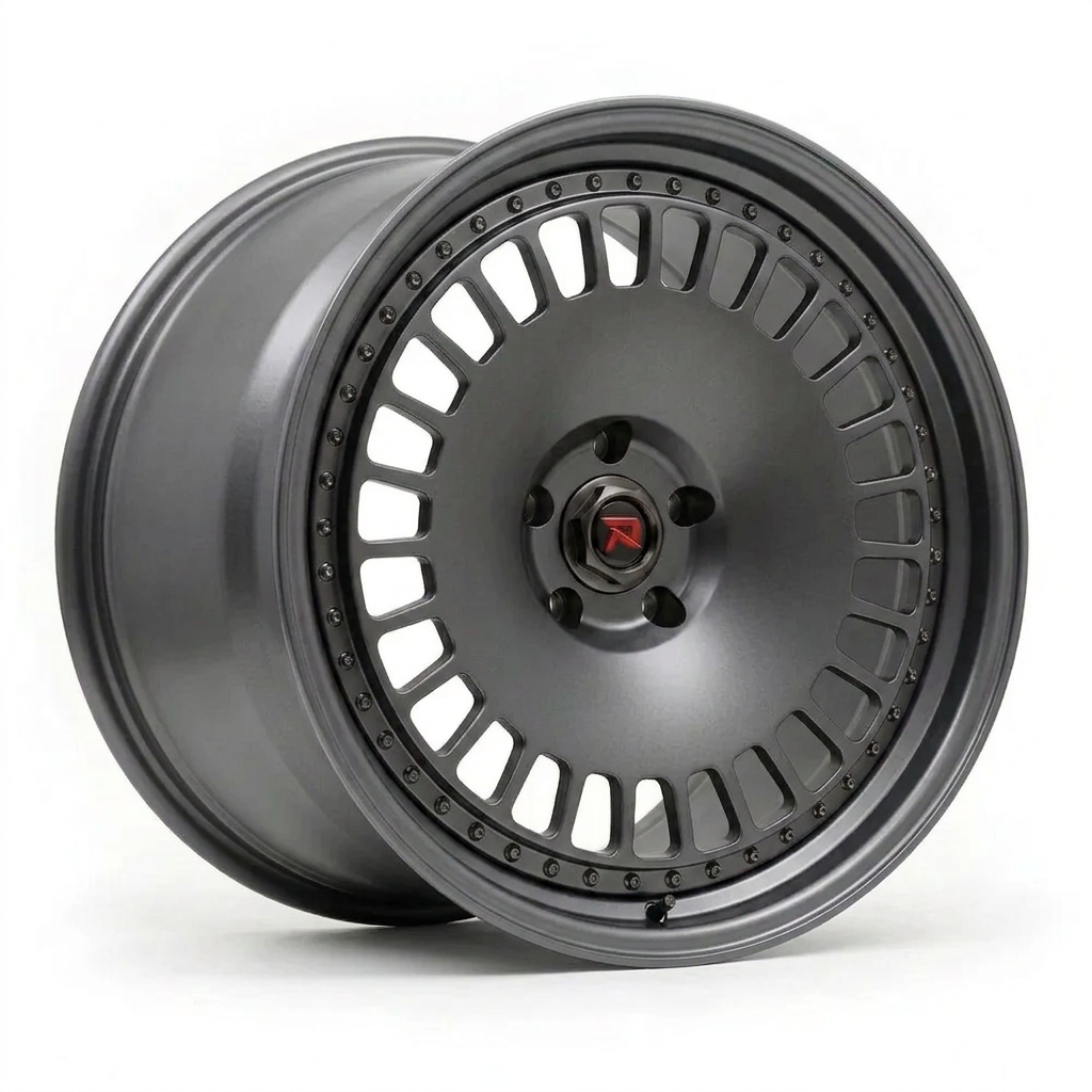 RZR XLI forged wheel — Satin Gunmetal
