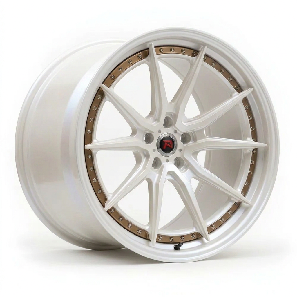 RZR XXIX forged wheel — Satin White Pearl