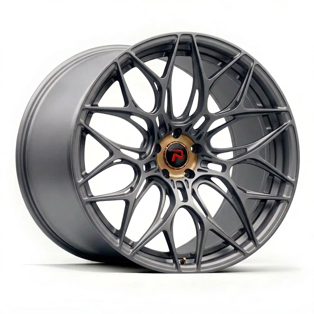 RZR XLVII forged wheel — Satin Gunmetal
