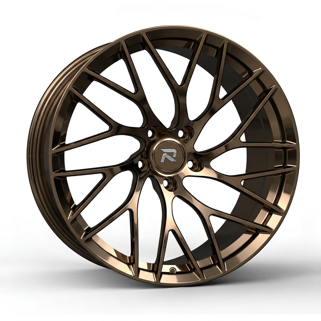 RZR CXIV forged wheel — Tinted Bronze Chrome