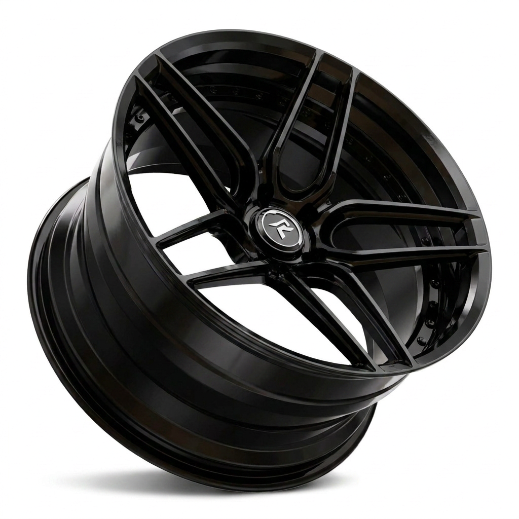RZR IV forged wheel — Full Gloss Black