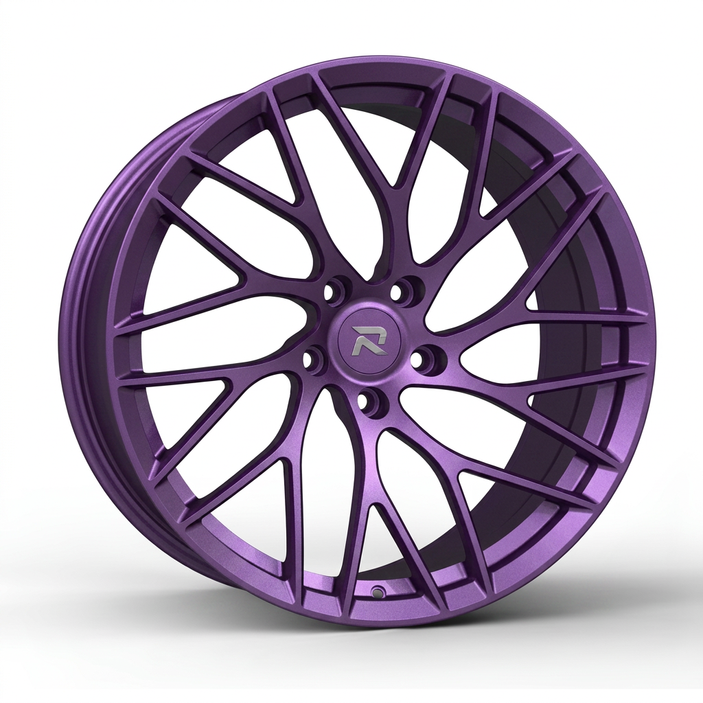 RZR CXIV forged wheel — Satin Purple Metallic