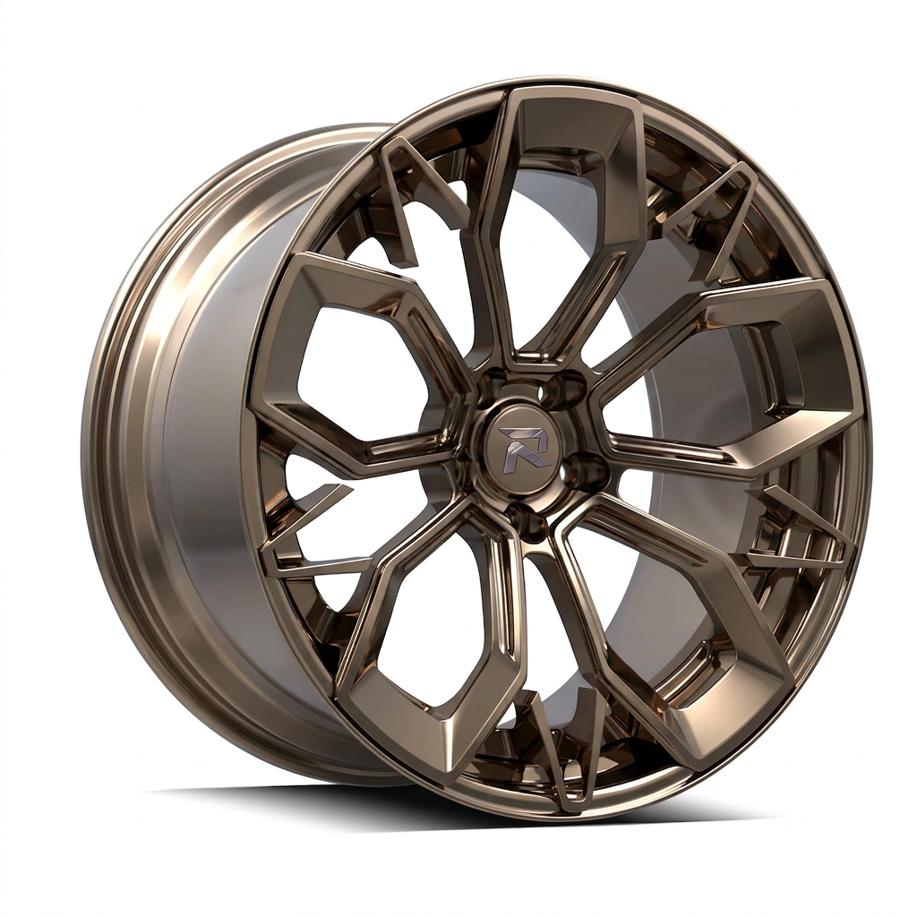 RZR CVI forged wheel — Tinted Bronze Chrome