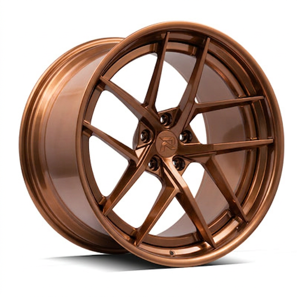 RZR CVII forged wheel — Metallic Copper Bronze