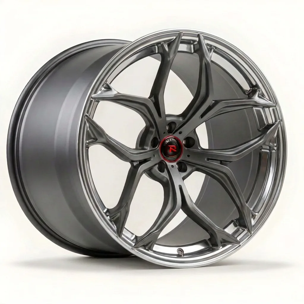 RZR XV bespoke finish — Gunmetal / Polished Lip
