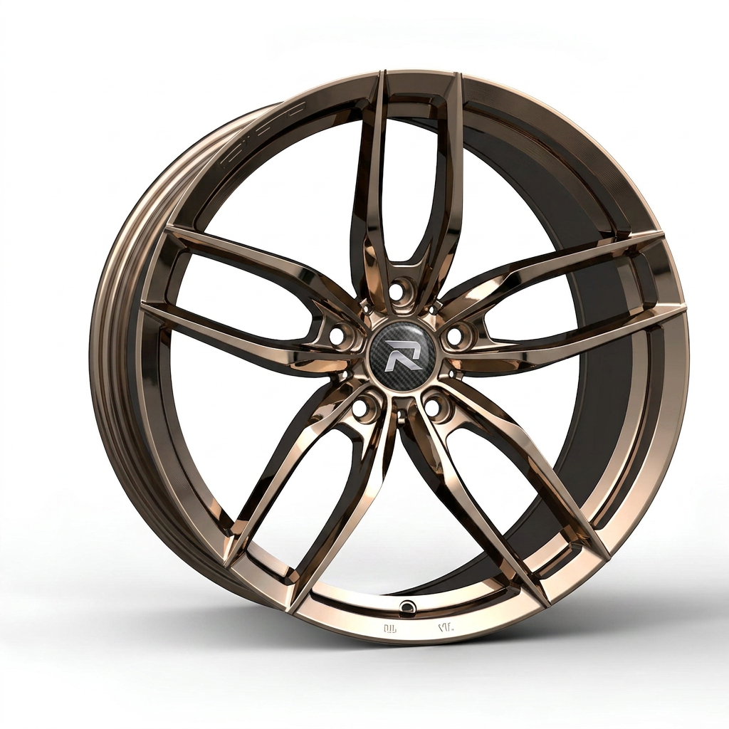 RZR CXCIII forged wheel — Tinted Bronze Chrome