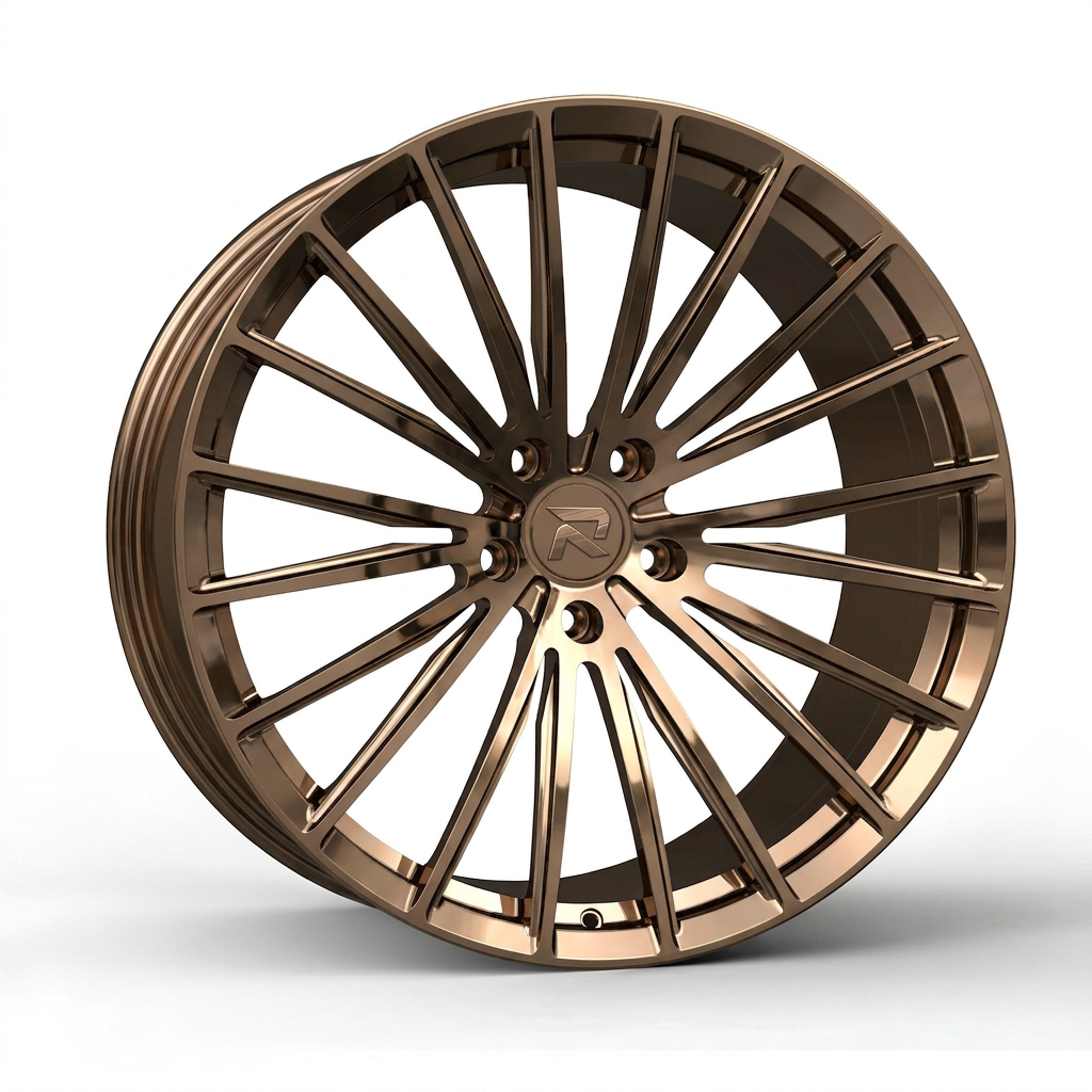 RZR CXXX forged wheel — Tinted Bronze Chrome