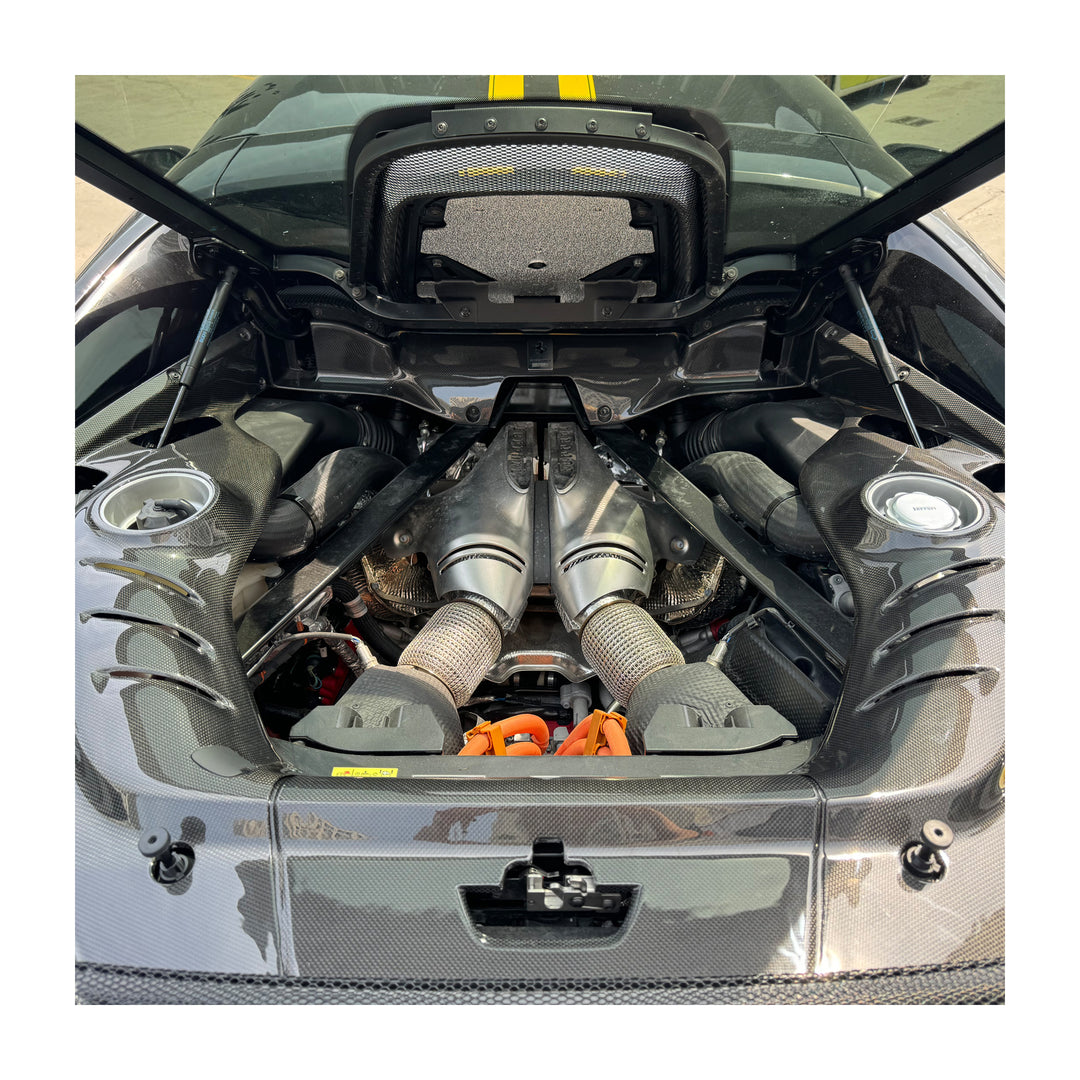 FERRARI 296 CARBON FIBER AERO KIT