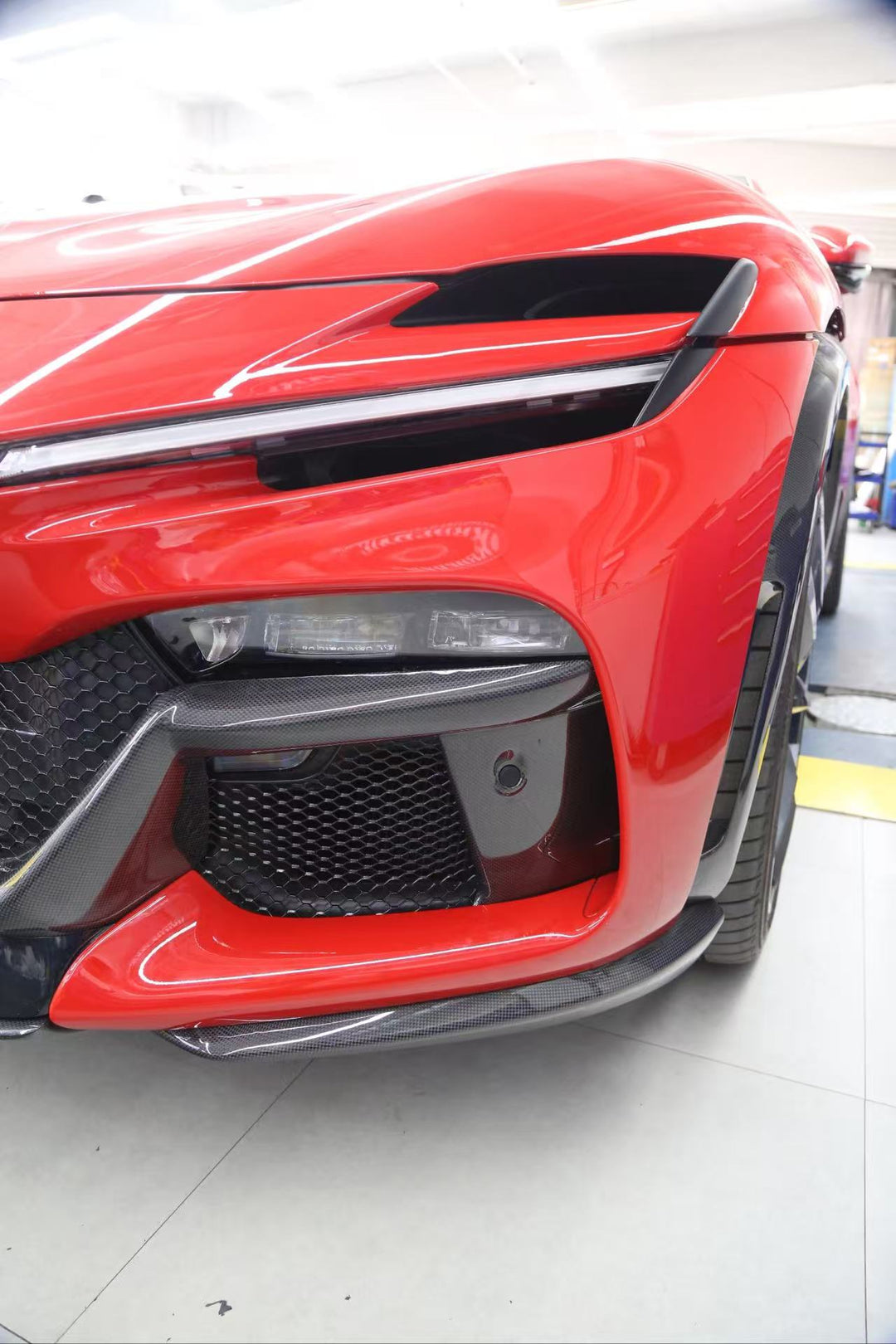 FERRARI PUROSANGUE CARBON FIBER PARTS