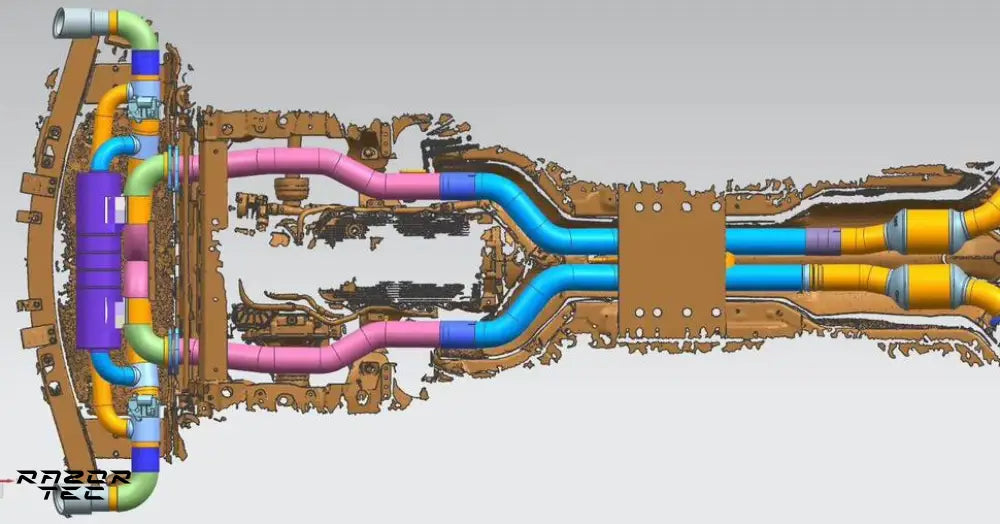 ASTON MARTIN Vantage RAZOR Exhaust development