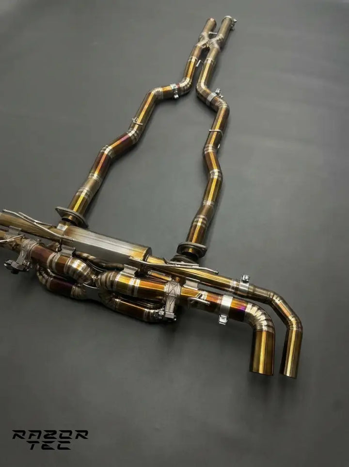 ASTON MARTIN VANTAGE TITANIUM CATBACK VALVED EXHAUST