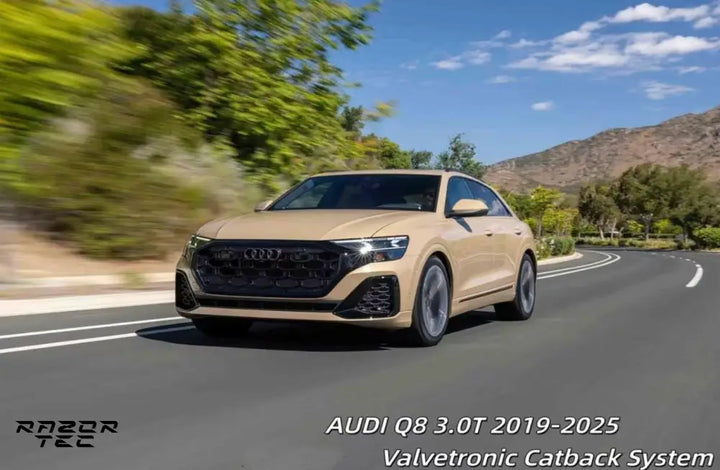 AUDI Q8 3.0T CATBACK VALVETRONIC EXHAUST SYSTEM 2019-2025