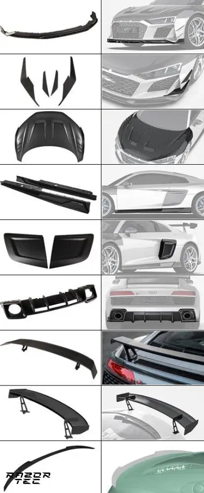 AUDI R8 CARBON FIBER KIT 2019-2023