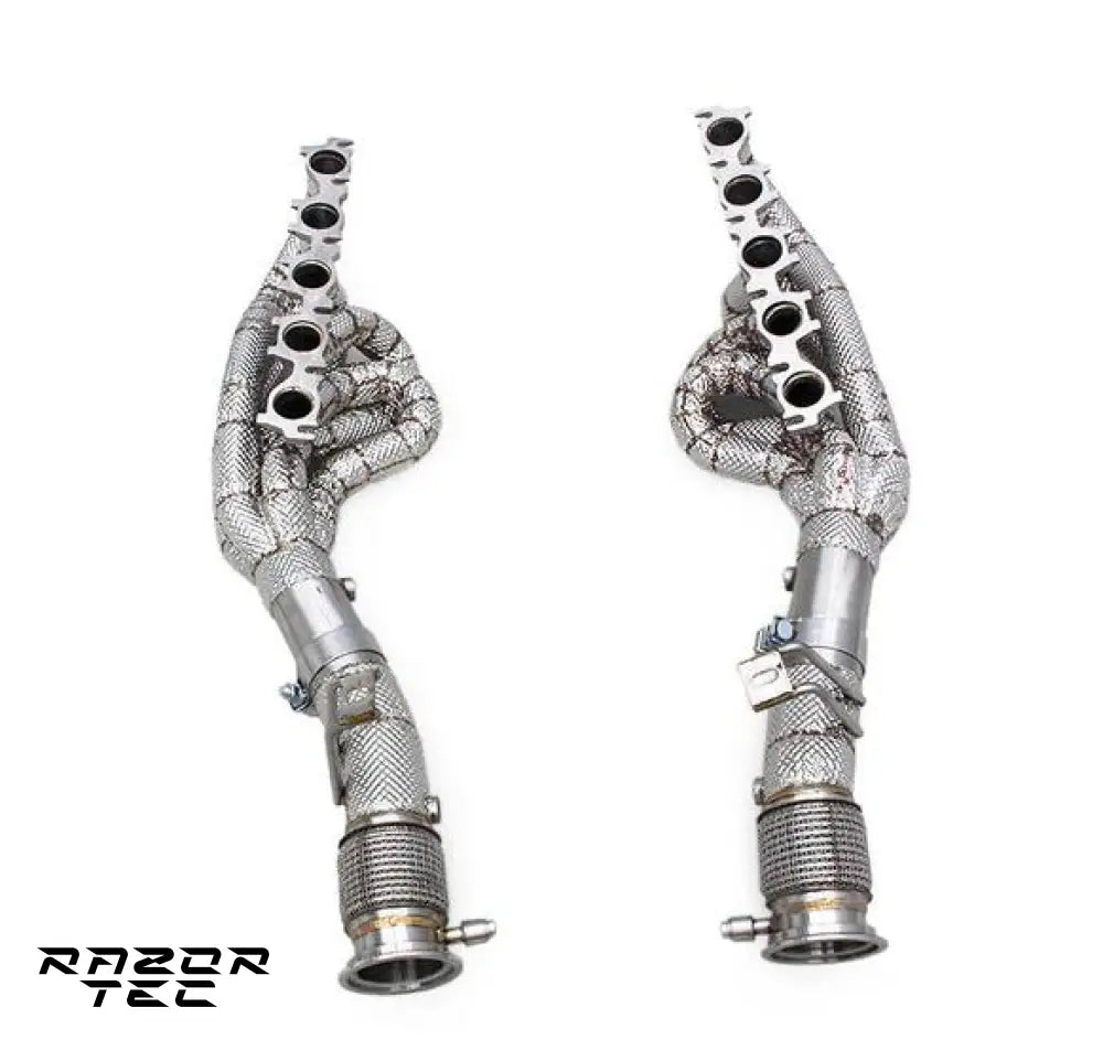 AUDI R8 V10 5.2 EXHAUST MANIFOLD HEADERS