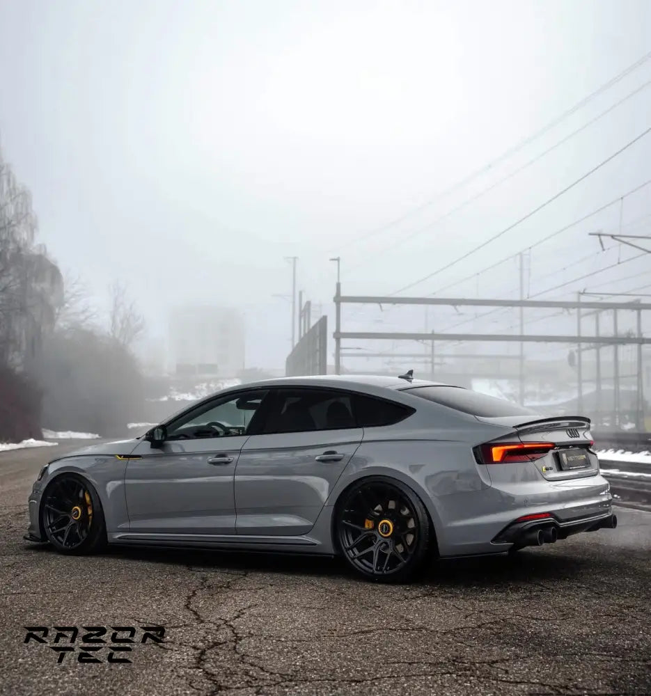 AUDI RS5 NARDO GREY WITH CUSTOM FORGED WHEELS